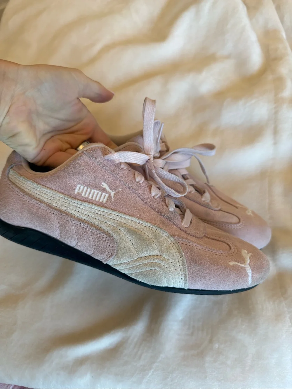 Light Pink Puma Sneakers